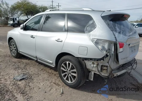 2013 Nissan Pathfinder Sl из США, поврежденный, VIN 5N1AR2MN5DC609063